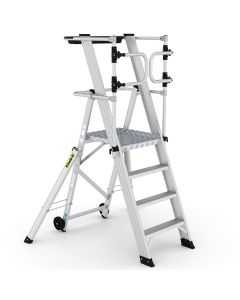 Climb-It® Large Platform Folding Steps with Safety Gates